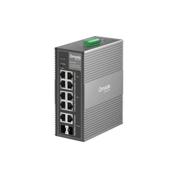 Switch TP-Link Omada IES210GPP 8 Gigabit L2+ PoE++ Cloud DIN Rail Rack