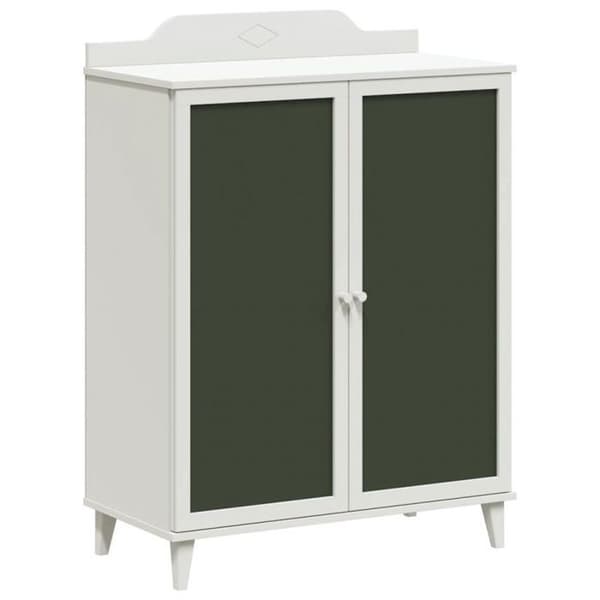 Sovrumsskåp Vidaxl Buffé med Svart Vitrinskåp 80 x 40 x 110 cm