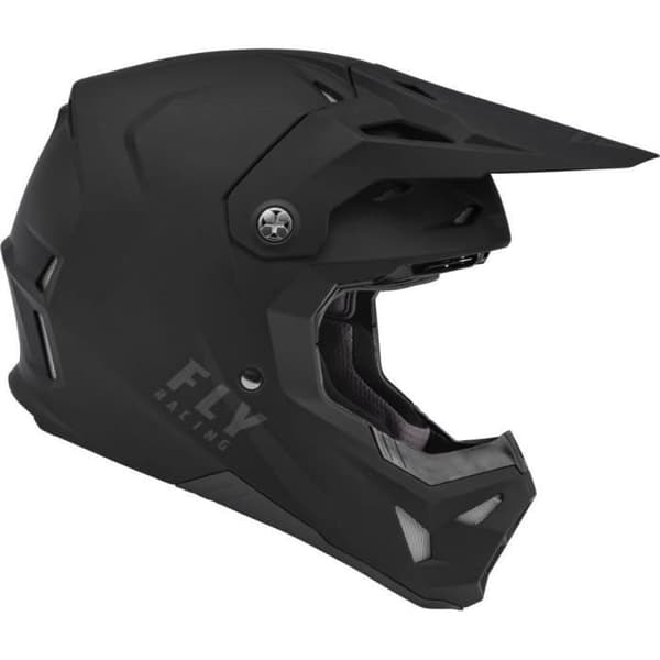 Fly Racing Formula Cp Solid hjälm - matt svart - S