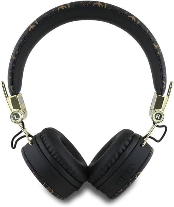 Bluetooth hörlurar On-Ear - Guess - GUBH70E4PTMK - Svart - ENC - Lång batteritid