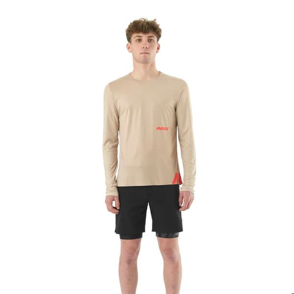 Mavic Crosstrail långärmad tröja - gradient/vit peppar