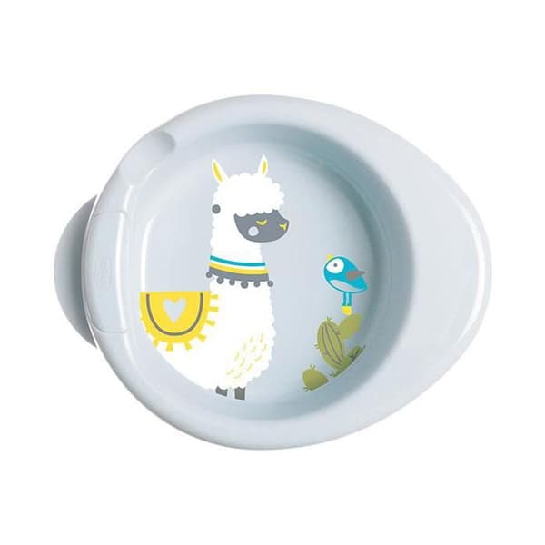 Chicco Meal Keep Warm Tallrik 2 i 1 +6m Grå