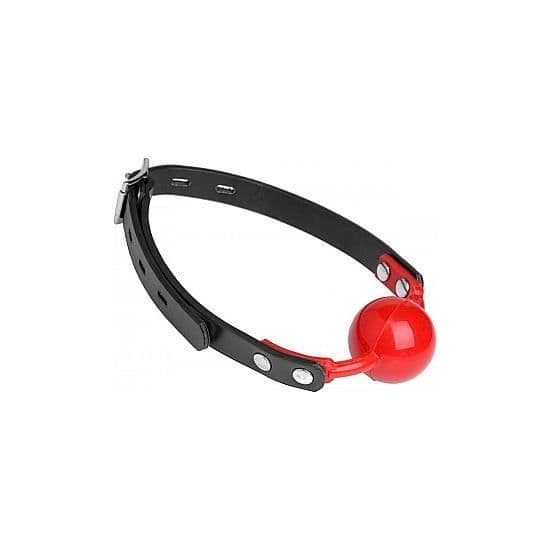 Hush Gag Silikon Comfort Ball Gag - Röd
