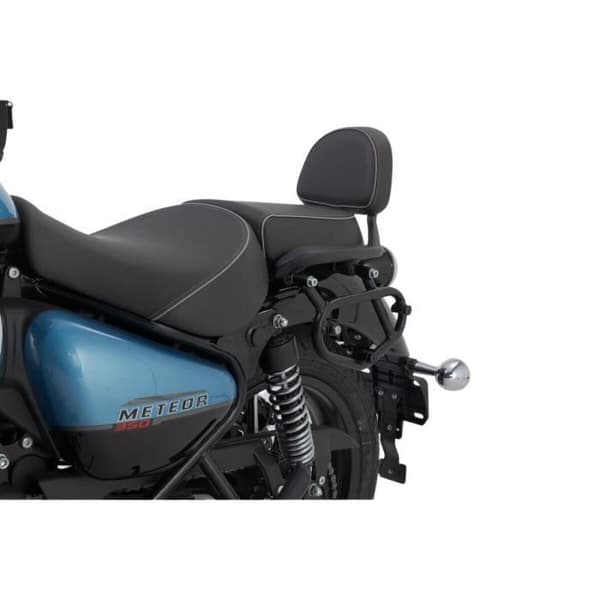 Vänster väska stöder SW-Motech SLC. Royal Enfield Meteor 350 (19-). - svart - TU