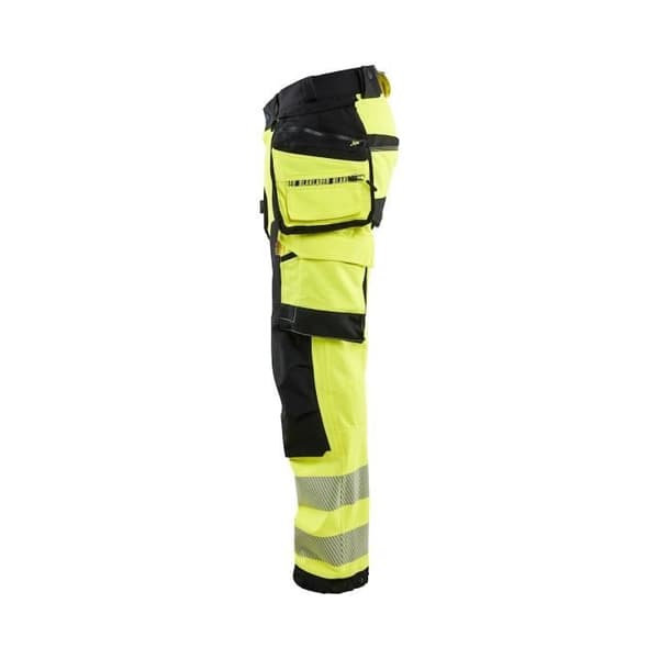 Blaklader 4D stretch arbetsbyxor med hög synlighet