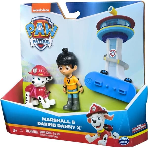 Paw Patrol - Figurer Hjältevalp Core Marshall