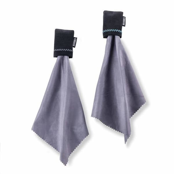 Carson - SN-10AM - Stuff-It Go mikrofiberrengöringssystem för linser - 2-pack (), svart