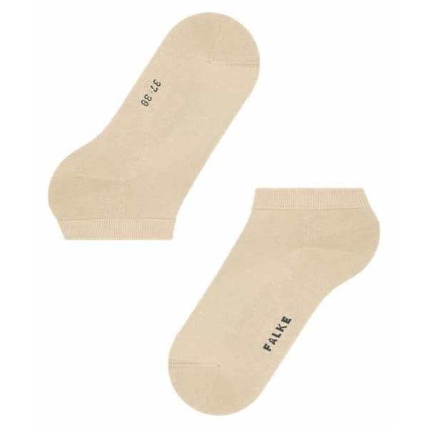 Damstrumpor - FALKE - vanlig - Tvättas 30° - Creme - Beige - ClimaWool