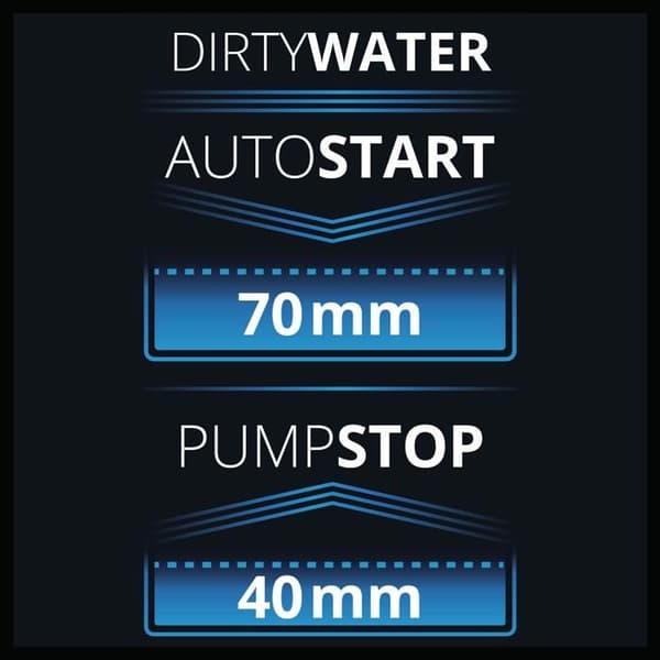 Einhell Avloppspump för smutsvatten Aquasensor GE-DP 6935 A ECO (690 W, Max lyfthöjd: 9 m)