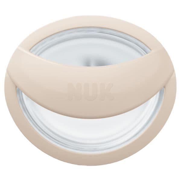 Nuk Mommyfeel Napp 0-6m Greige 2-pack