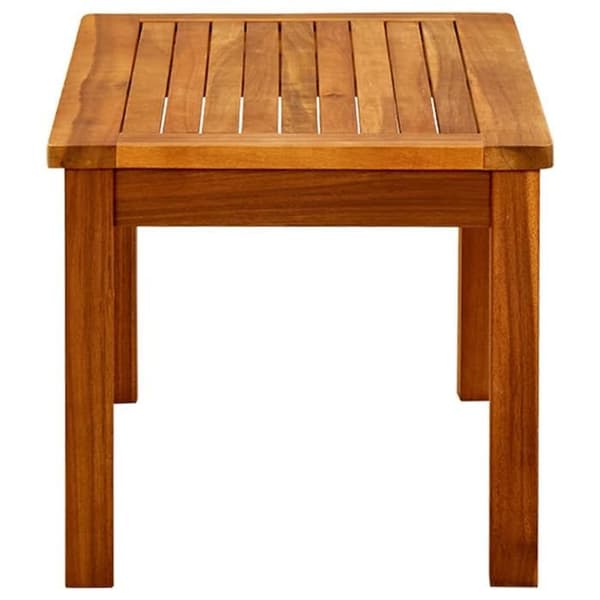 vidaXL Trädgårdssoffbord 70x40x36 cm Solid akaciaträ 316399