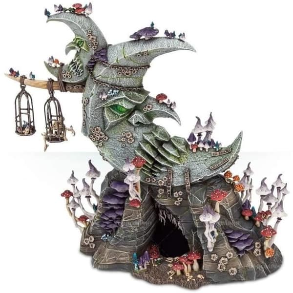 Games Workshop - Warhammer Ålder av Sigmar - Gloomspite Gitz: Dålig Måne Loonshrine