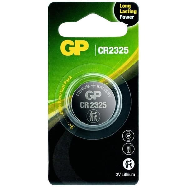 Knappcell CR 2325 litium GP Batterier 190 mAh 3 V 1 st.