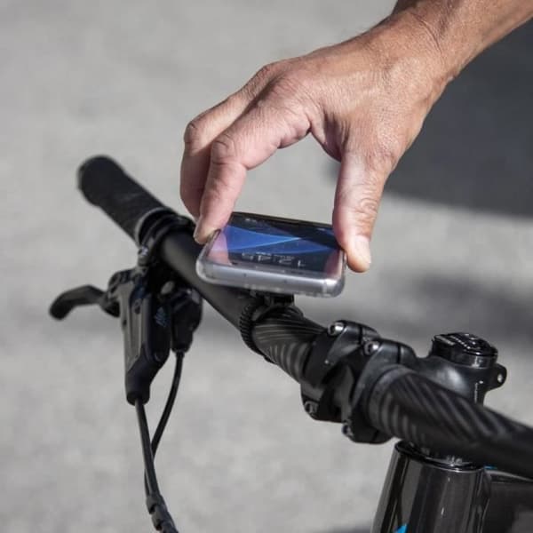 Support smartphone - SPCONNECT - LT PACK - Universell gränssnitt - Svart färg - Plast
