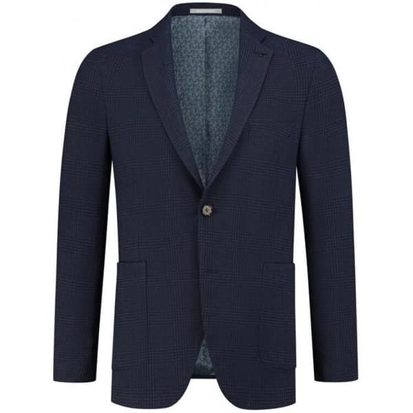 Rutig strukturerad blazer Michael Kors Glenn