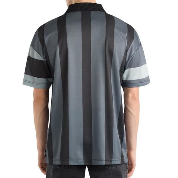 Polo Noir/Grå Herr Umbro Mash