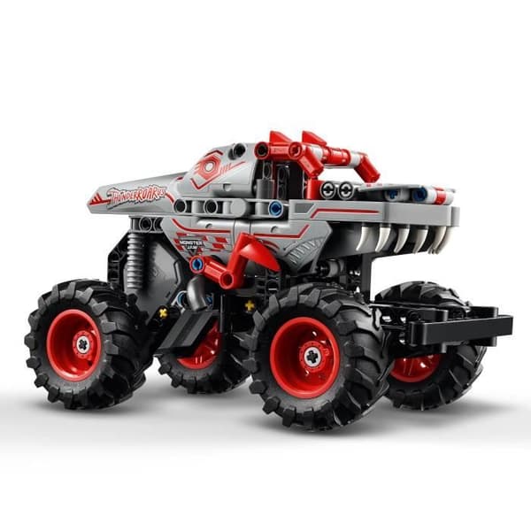 LEGO Technic 42200 Monster Jam ThunderROARus pull-back – dinosaurielastbil från 7 år