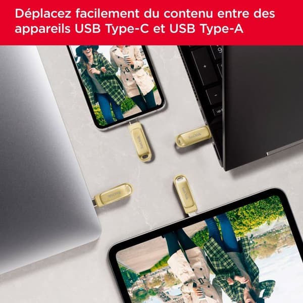 USB-enhet Sandisk - SDDDC4-128G-G46GD