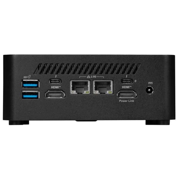 Mini PC - MSI - Cubi NUC 1M-008BDE - Svart - Kompakt - Utan OS