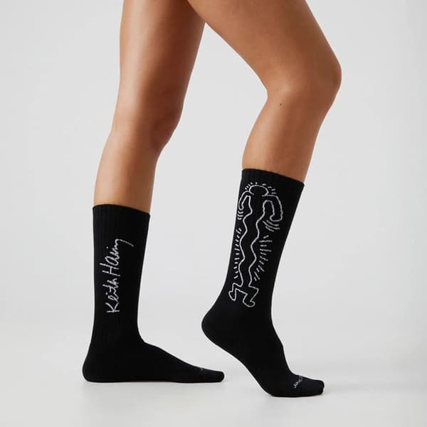Jimmy Lion strumpor Keith Haring Dancer
