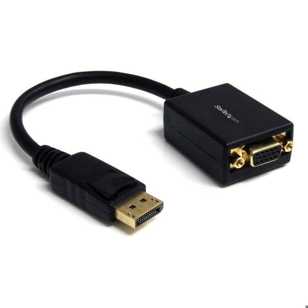 Videoadapter - StarTech - MDP2VGA2 - DisplayPort till VGA - Upplösning 1920x1200 - Svart