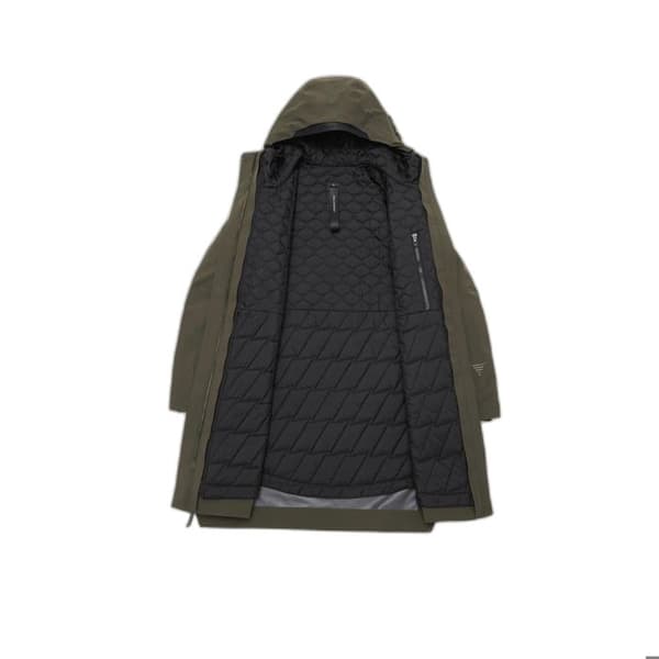Kvinnors huva parka Krakatau Planck