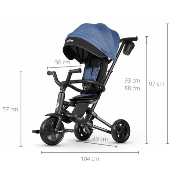 Trike Nova Niello Blå