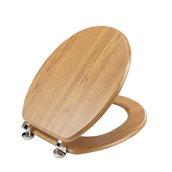 Toalettlock - - Brun träffekt 45x37,5 cm