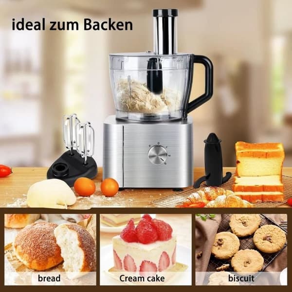Robot Kök Multifunktion - SNDOAS - YYFP405SL - 1100 W - Skål 3,2 L - Multifunktionshackare