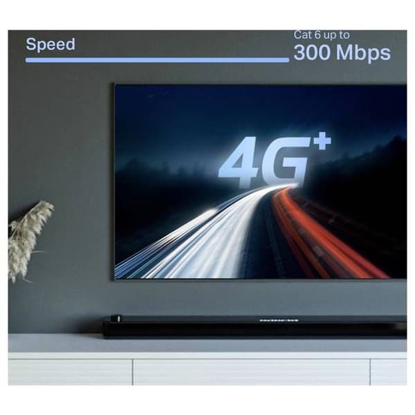 TP-Link Deco X10-4G Router Mesh WiFi 6 Dubbla band 4G LTE Vit System 190m²