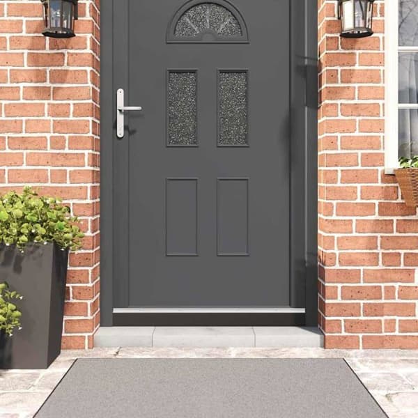 Dörrborstlist - vidaXL - 12 stycken - Silver - 100 cm - Ljudisolerande - Termisk isolering