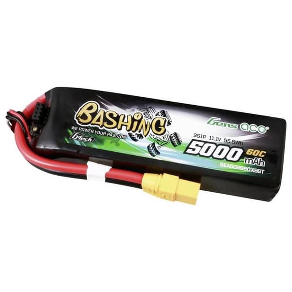 Gens ace Batteri (LiPo) 11.1 V 5000 mAh Softcase XT90