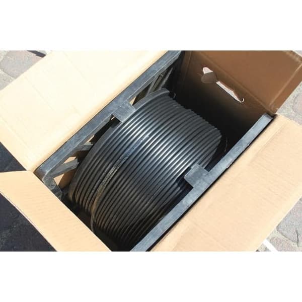 Svart kabel Conotech NS-113 Trishield PE per meter