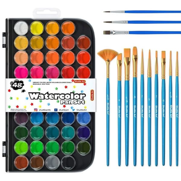 Shuttle art paint set - SA WP48+10 UPC