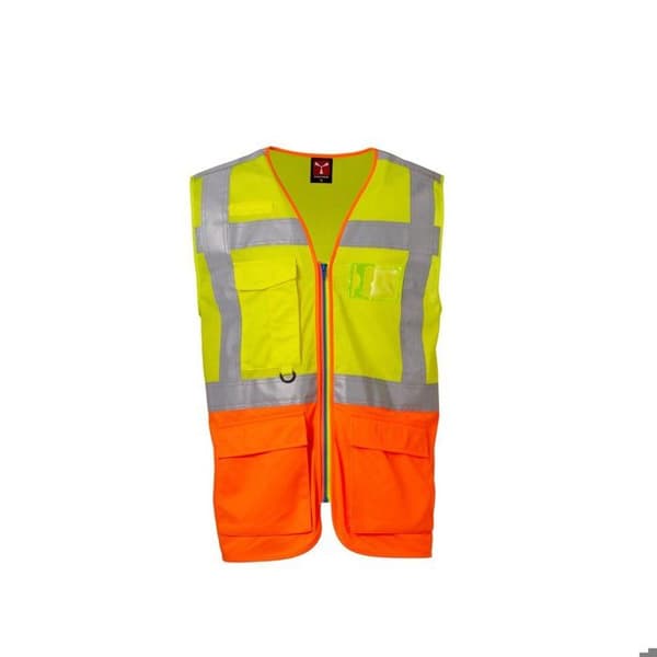 Payper Wear Extra Mesh säkerhetsväst - fluorescerande gul/ fluorescerande orange