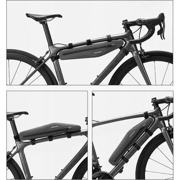 Cykelväska - ROCKBROS - AS-052 - Vattentät - 1,5 L - Grå