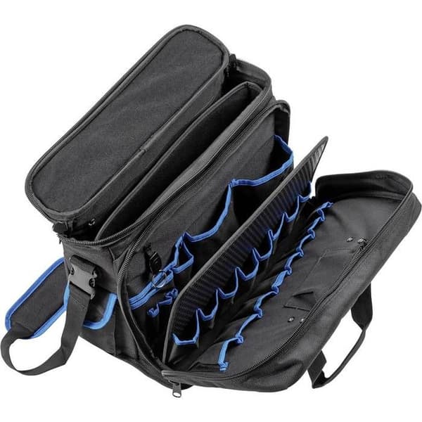 B&W TOOL.CASES service Laptop axelväska 17" svart