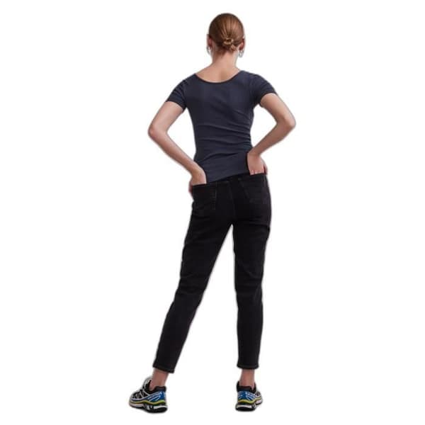 Pieces Kitte dam t-shirt - ombre blå - S