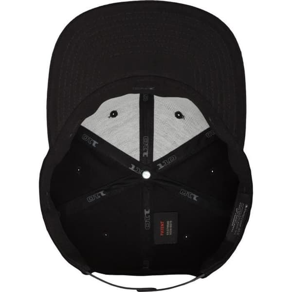 Flexfit 110 Fitted Snapback Cap - svart