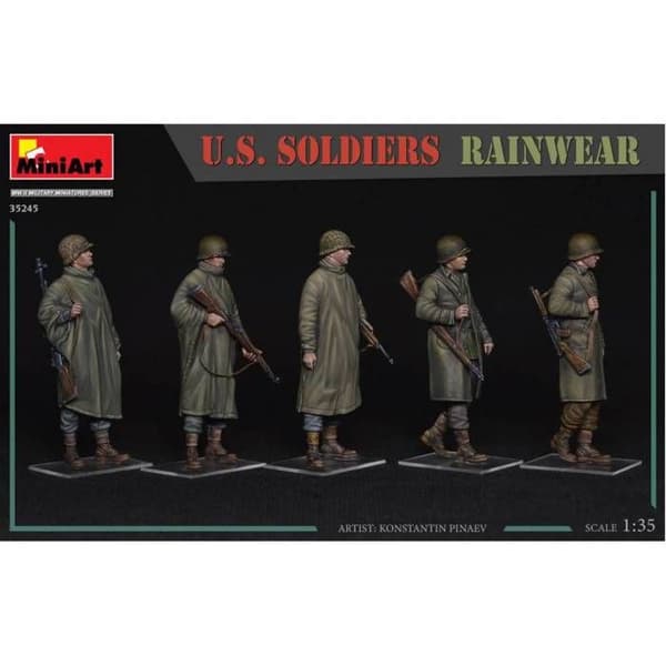 "US SOLDATER REGNKLÄDER"