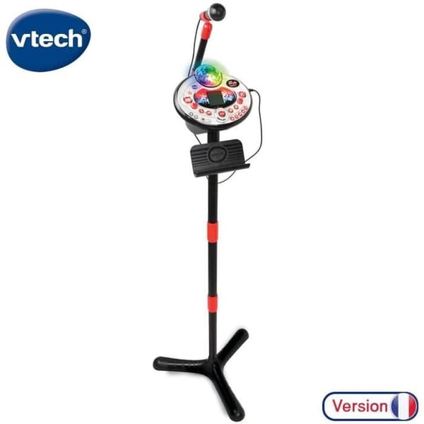 Micro Karaoké - VTech - Kidi SuperStar LightShow - Svart - Ljus effekter - Magic Voice