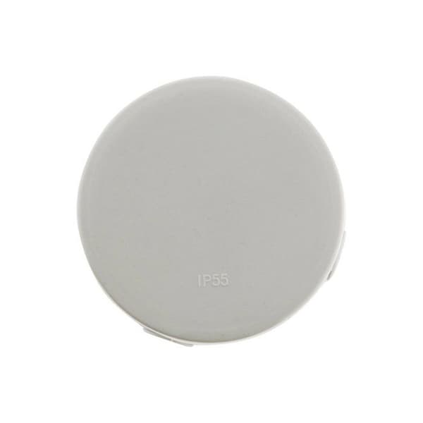 Vattentät låda Ø80x45mm IP55 - Grå - Zenitech