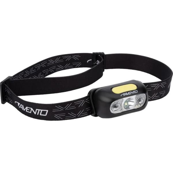 Avento Lättvikts Pannlampa