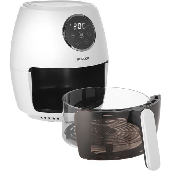 Airfryer - SENCOR - SFR 5340WH - 1300 W - 3,5 L - Vit