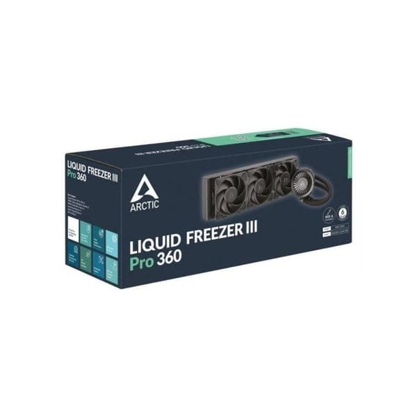 Arctic AIO Liquid Freezer III Pro vattenkylning för processor - Svart - 360 mm