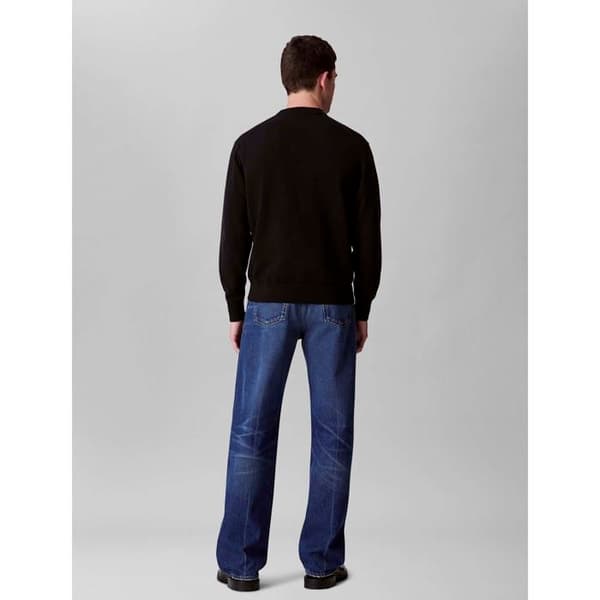 Ck Jeans Eu Ls Avslappnad Tröja I Bomull