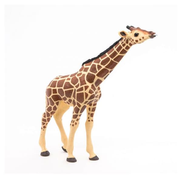 Papo - Girafffigur med upphöjt huvud