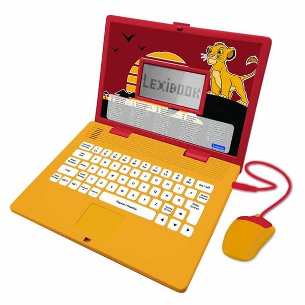 Bilingual educational laptop Lejonkungen (FR/EN)