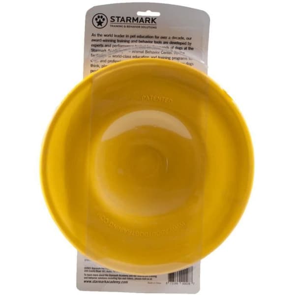 Frisbee - VADIGRAN - Starmark Easy Glide - DuraFoam - 28 cm - Gul