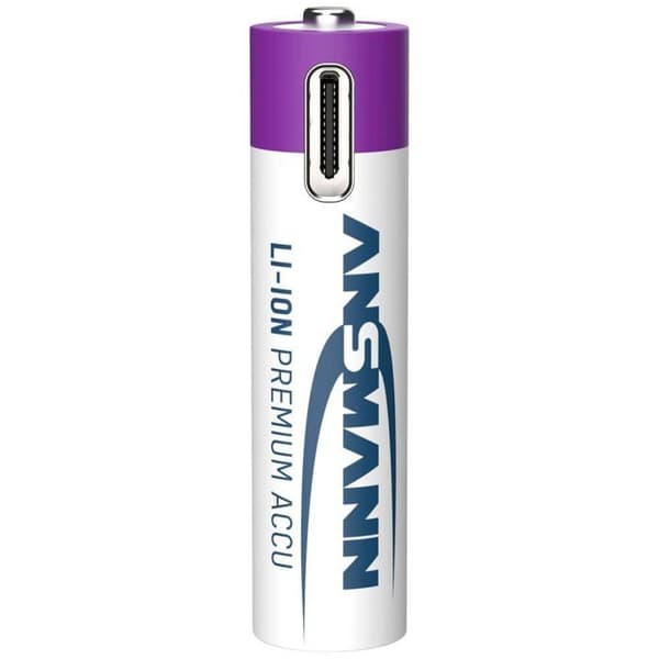 Ansmann LR03 USB-C batteri USB-C® Li-Ion 500 mAh 1.5 V 4 st.